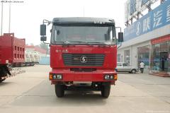 陜汽 德龍F(tuán)2000重卡 290馬力 6X6 欄板載貨車(中長平頂)(SX2255DN435)