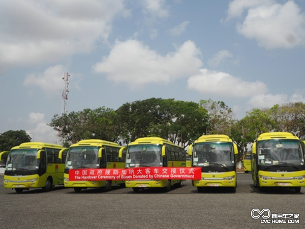 加納大客車交接儀式 商用車之家